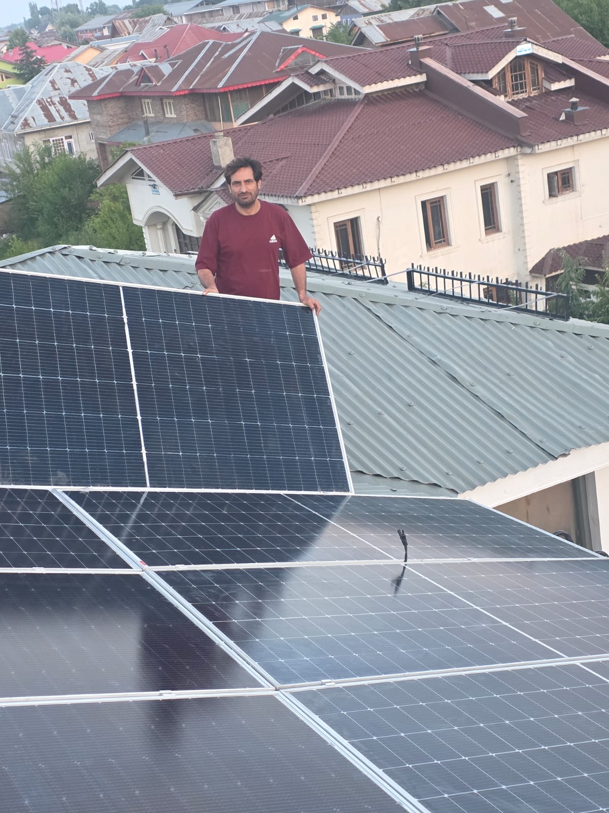 Sunrise Residential Solar Setup